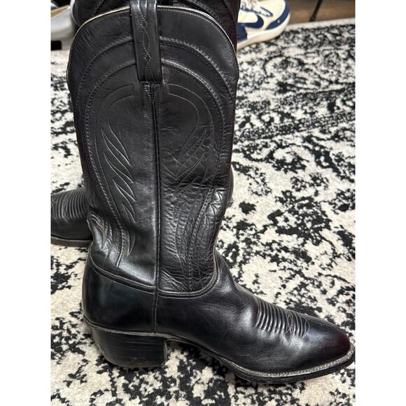 Vintage Lucchese Men's Boots Size 9 2E WIDE - Picture 7 of 9